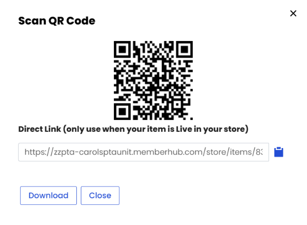 Direct ‑ Checkout Links & QR - Create links and QR codes to send